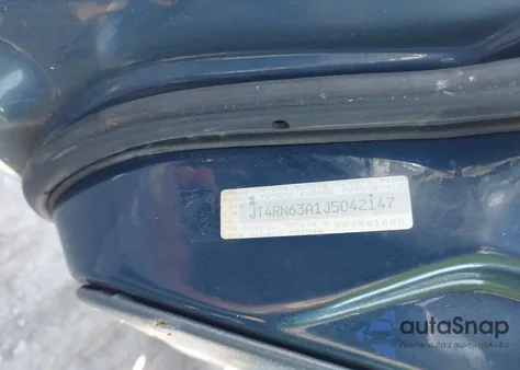 1988 Toyota Pickup Rn63 Std из США, поврежденный, VIN JT4RN63A1J5042147